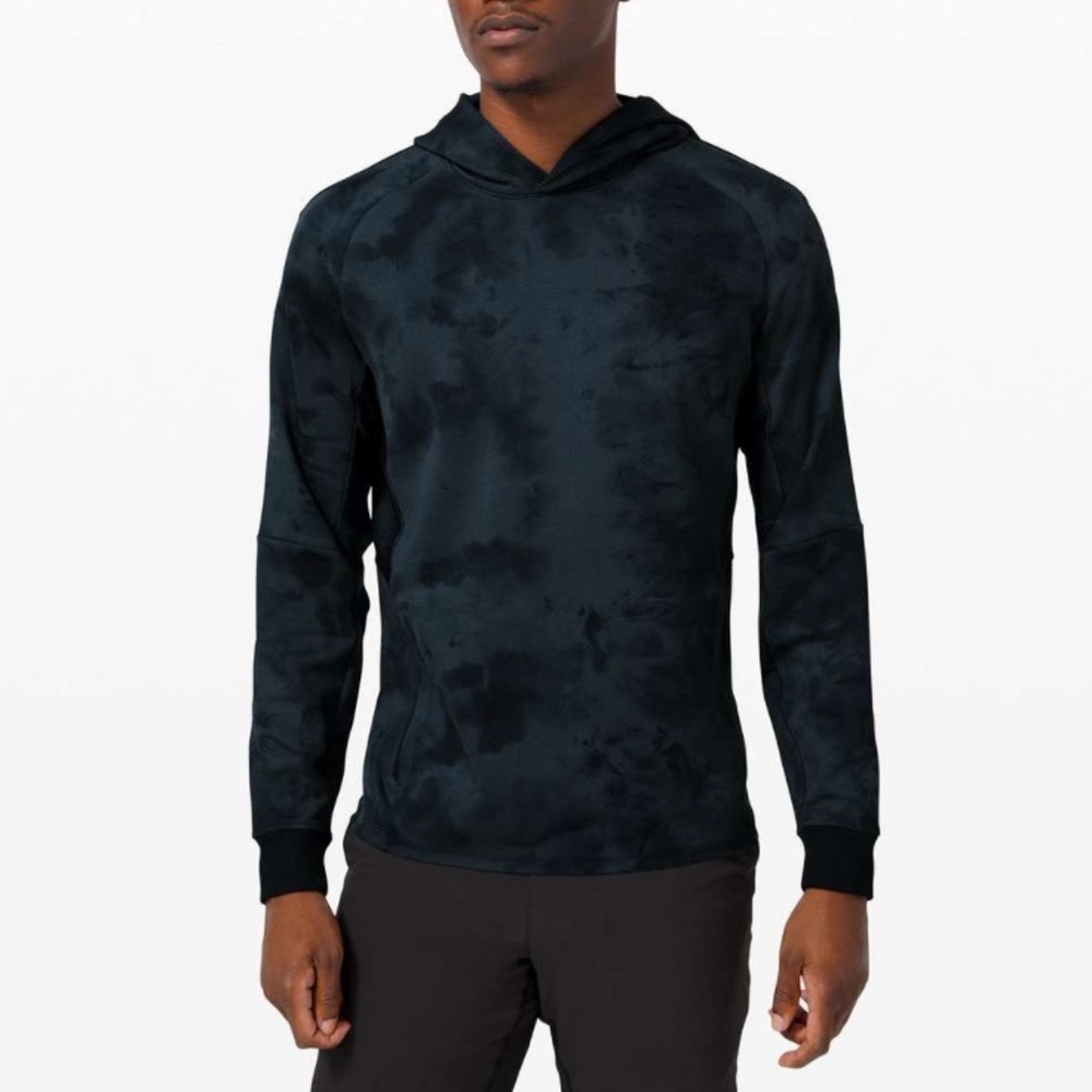 Lululemon Men Tech Hoodie Navy Small EUC